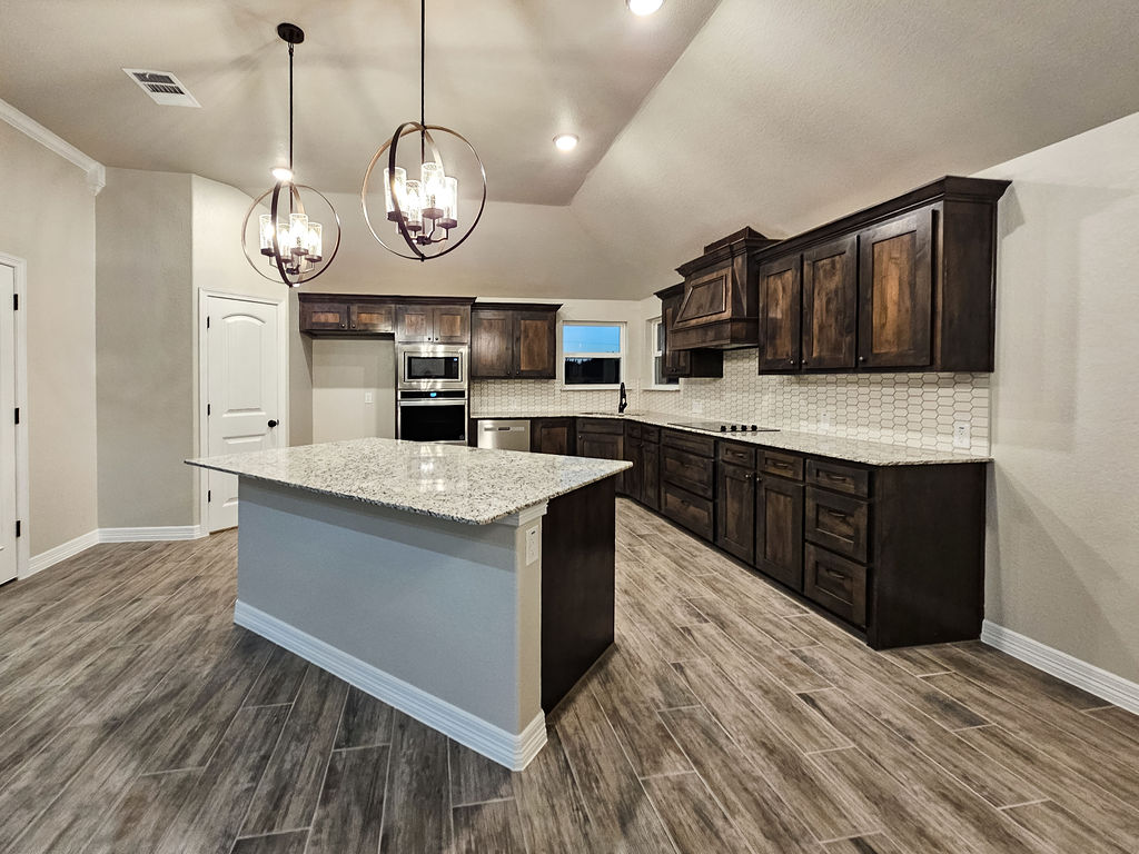 Interior of new home built by Keith Carothers Homes